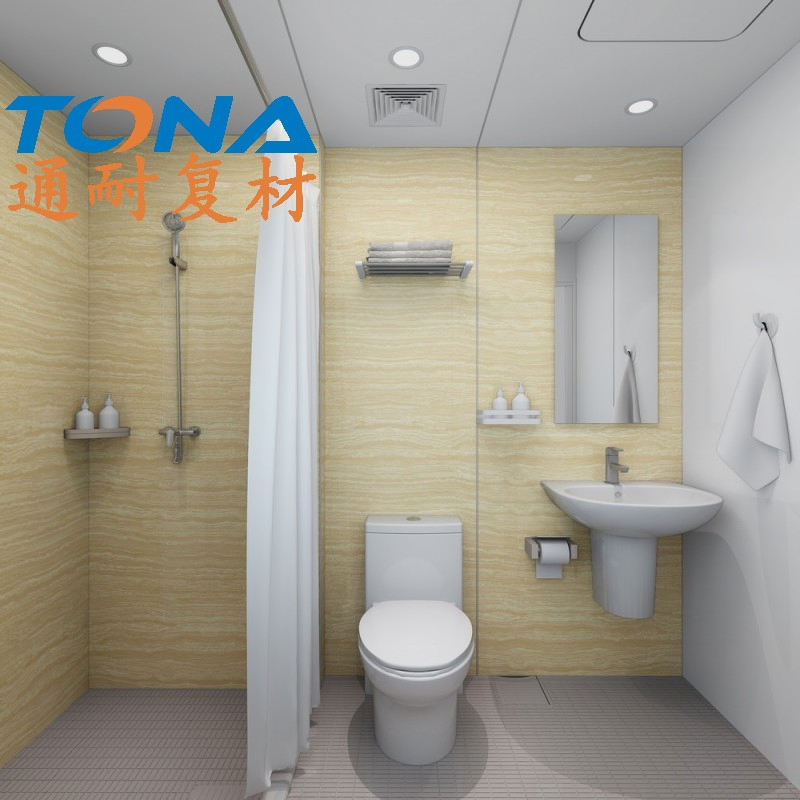 Zero Dust Whole SMC Bathroom Renovation - Use Immediately