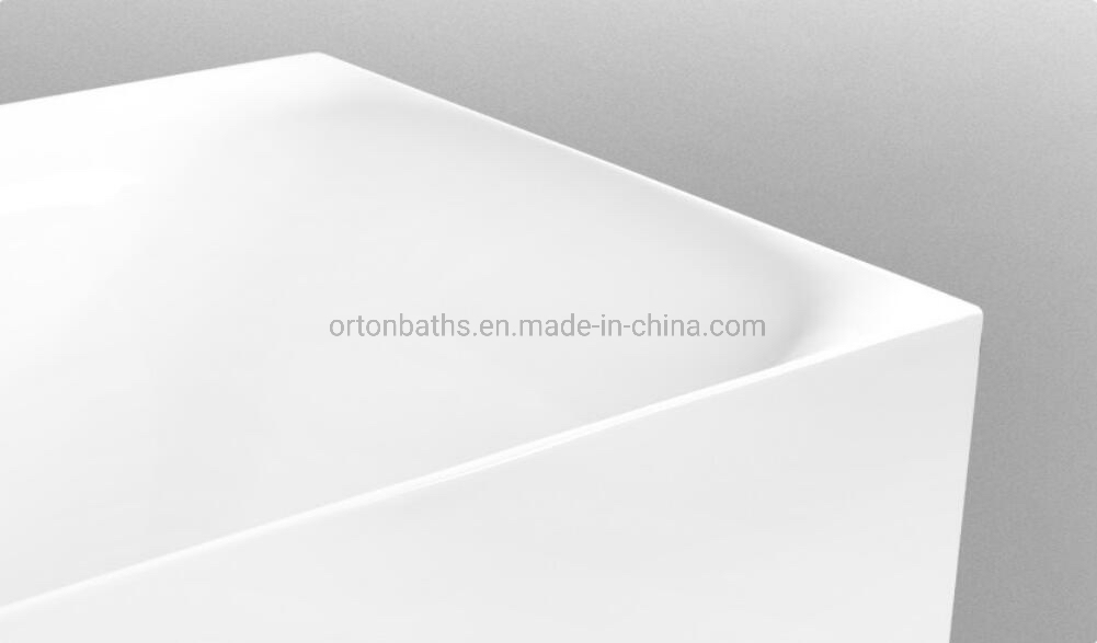 Угловая акриловая ванна Orton с гидромассажем