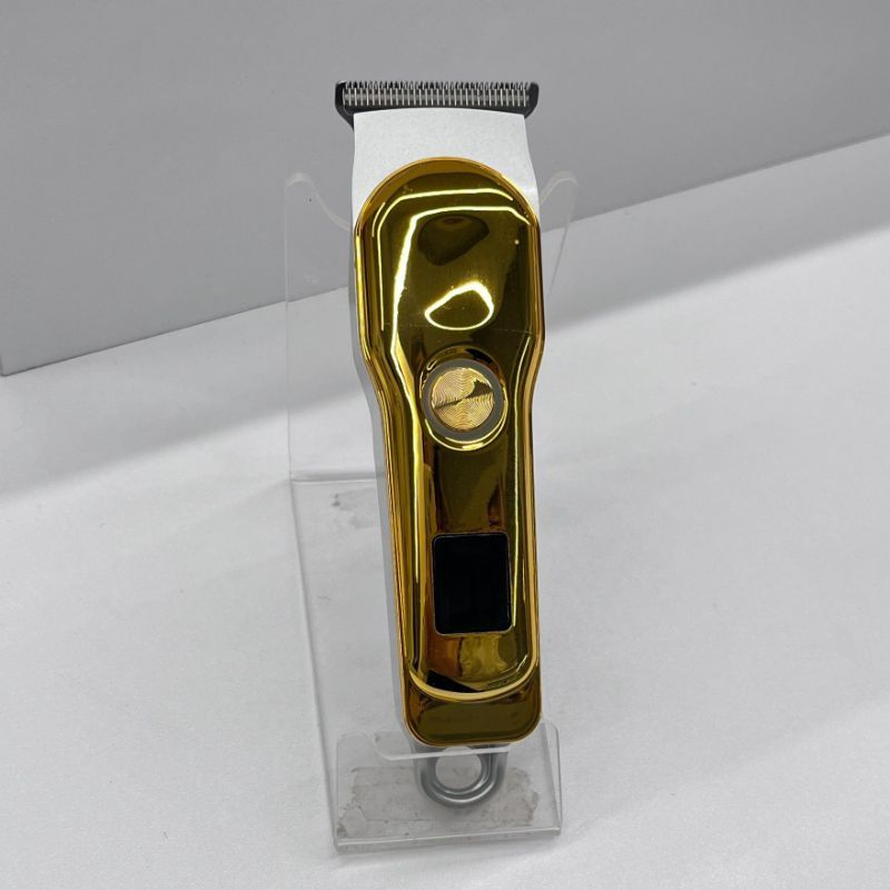 Gold Electric Hair Cutting Machine Rechargeable Hair Man Trimmer