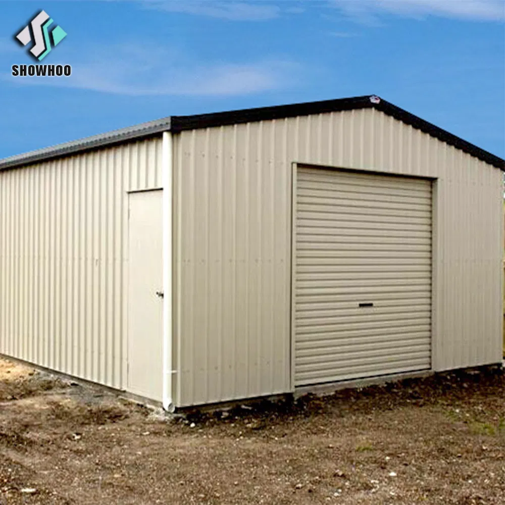 New Design Quick Build Prefab Steel Structure Garage Building Prefabricated Steel Car Workshop
