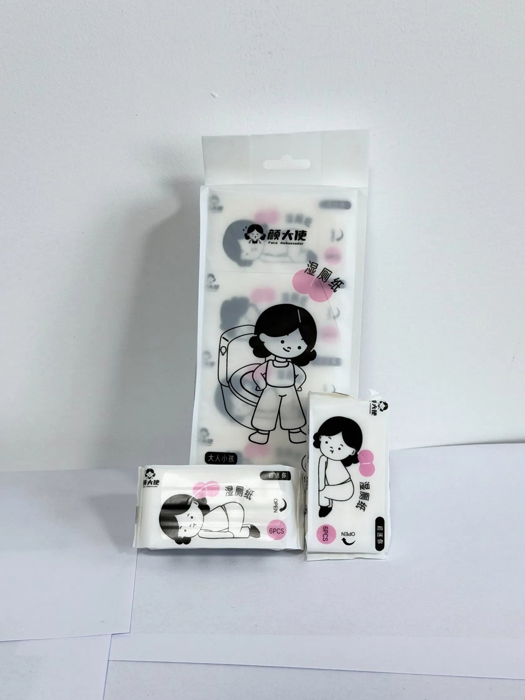 Disposable Moist Toilet Wet Wipes for Home and Travel