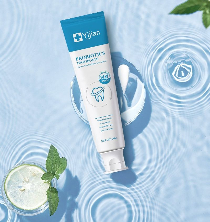 Probiotic Peppermint Toothpaste for Fresh Breath