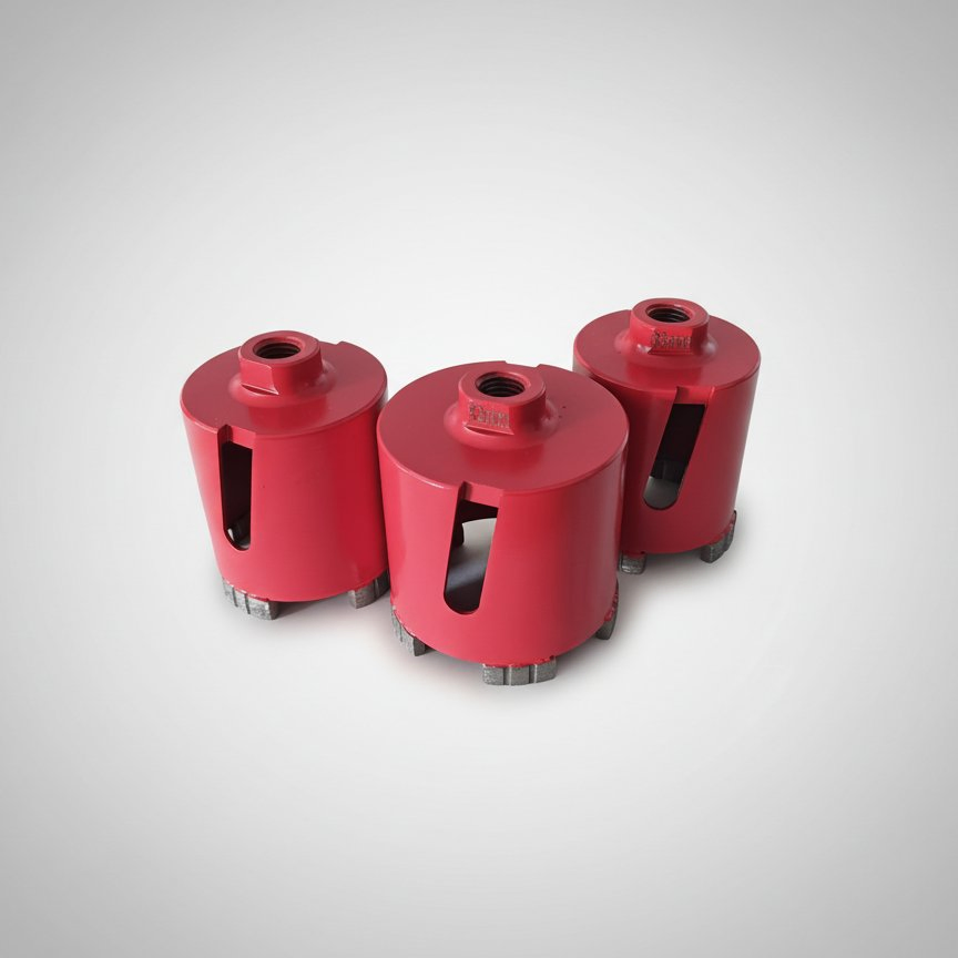 Dry Diamond Core Bit with Center Pilot Pin