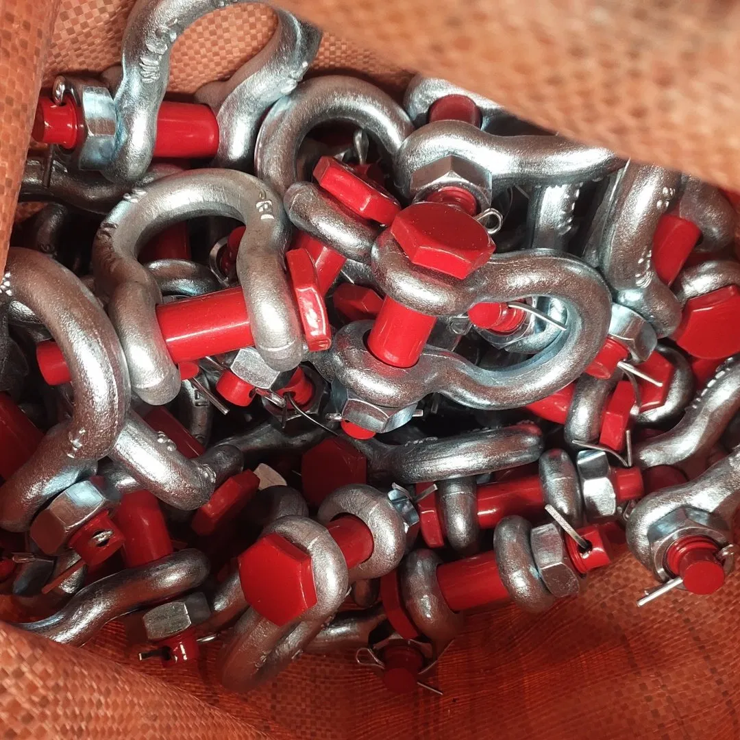 Drop Forged U. S. Type 215 Round Pin Chain Shackle