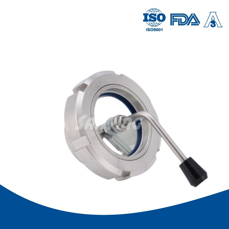 High Quality 1/2''-4'' Stainless Steel Sight Glass with Light