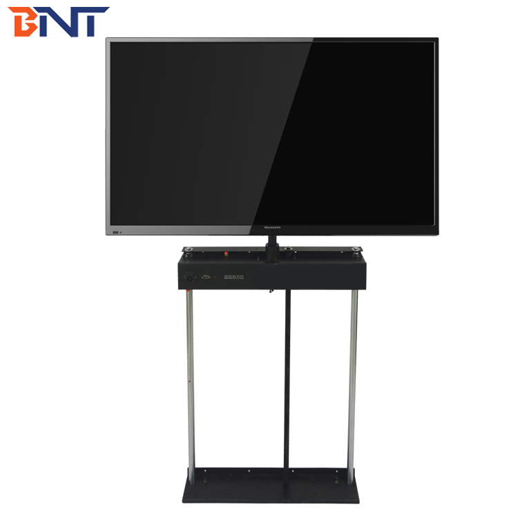 Bnt 32-55 Inch Office Furniture 340 Degree Swivel TV Cabinet TV Stand Device TV Motorized Lift