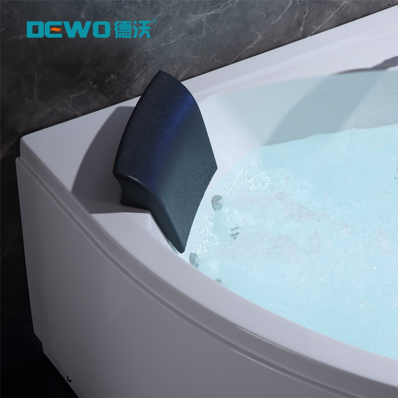 Вентиляторный угловой акриловый джакузи для спа (LL715)