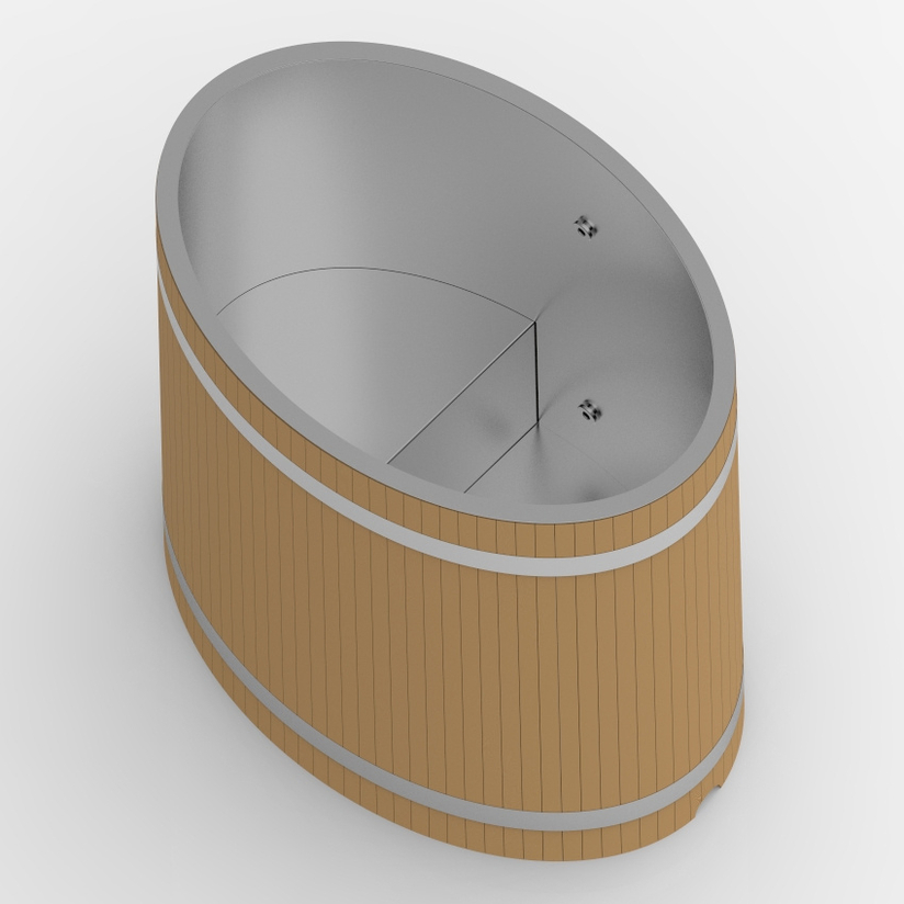 Distinct Ice Inground Luxury Modern Elegant Premium Inflatable Pool