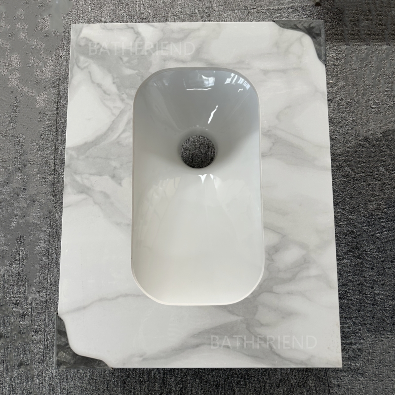 Different Colors Iraq Selection Smooth Surface Gloss Black Color Squatting Pan Rock Slab Squat Toilets