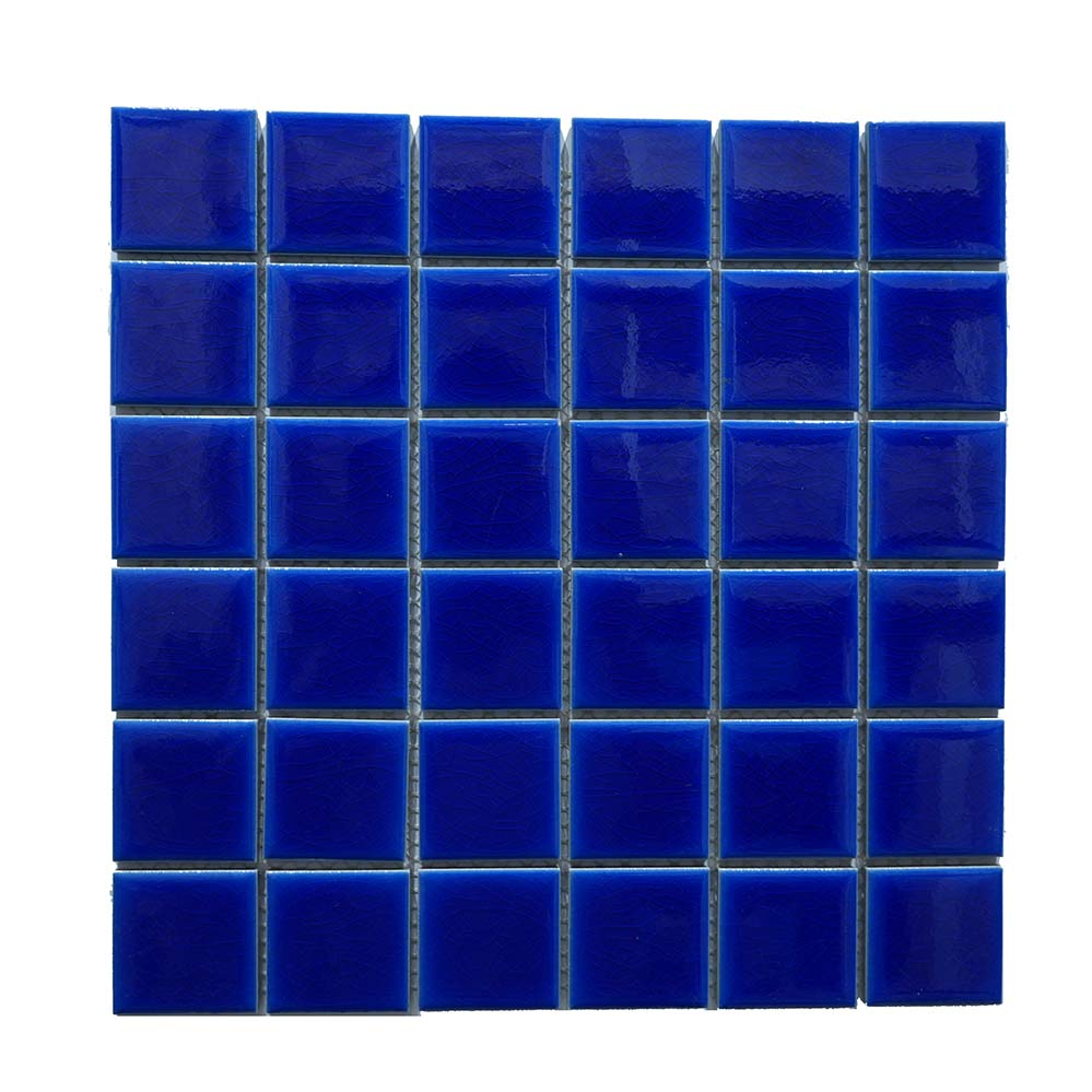 Marble Glazed Bathroom Mosaic Floor Tiles