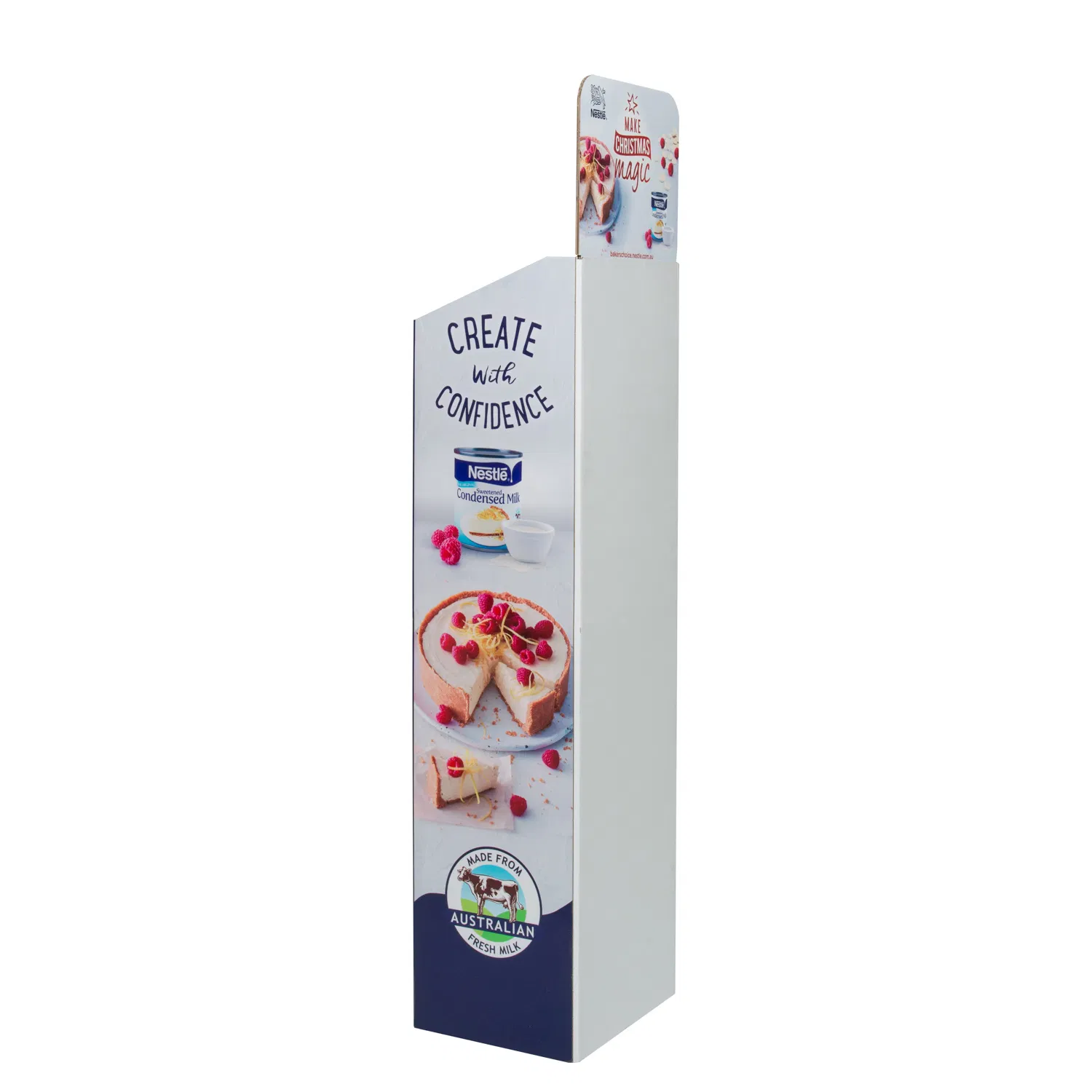 Cosmetic Paper Pop POS Cardboard Floor Display Stand Fsdu for Supermarkets Shelf