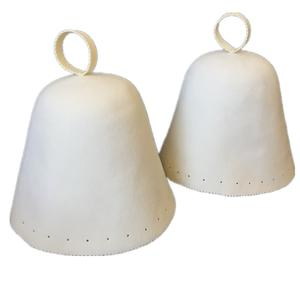 Amazon Hot Sale New Arrive 100% Polyester 2mm Thickness Polyester Sauna Hat for Sauna