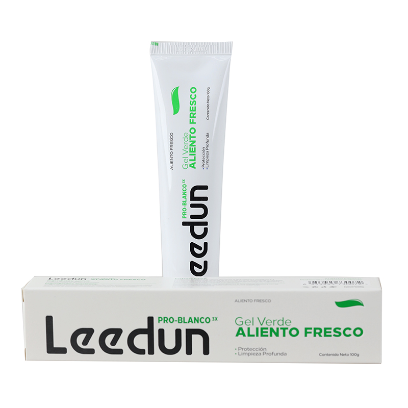 Private Logo OEM Manufacturer 100g Three Color Strip Toothpaste