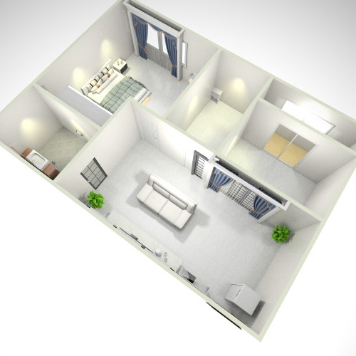 Low Cost Modular Customized Detachable Container House Hotel for Living