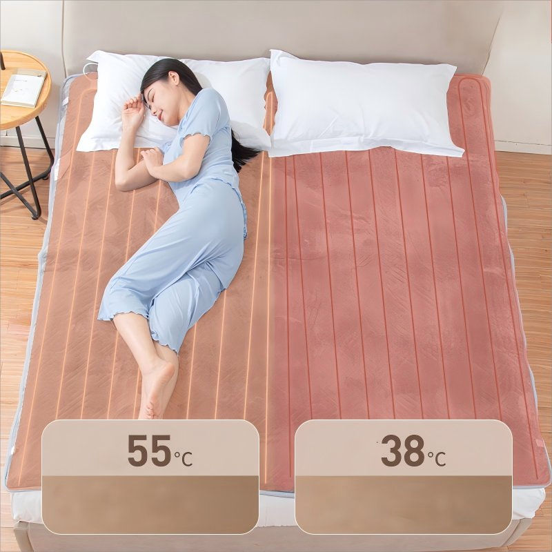 Washable Soft Plush Sherpa Fleece Fast Heated Flannel Wholesale Heating Electric Throw Blanket