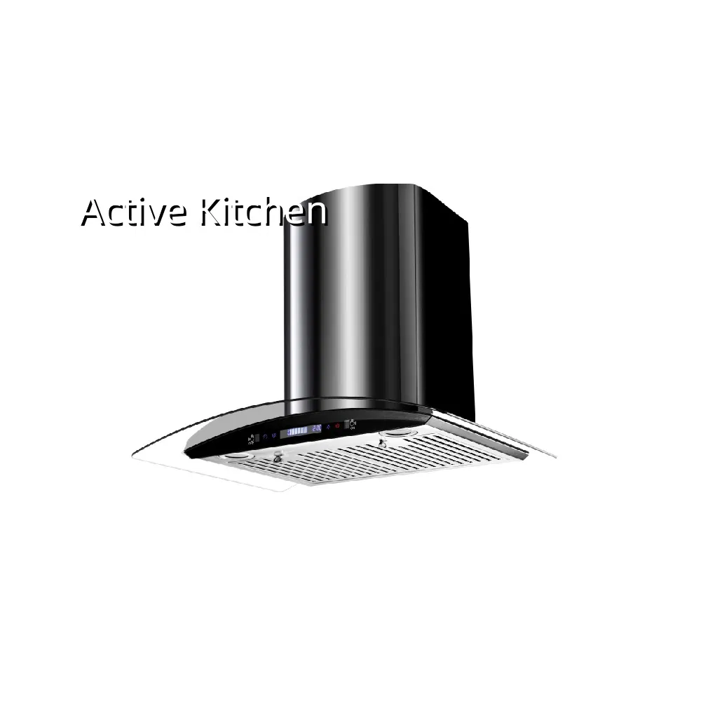 Curved Glass Hood 60/70/75/90cm, CE/CB/ETL, Made in China