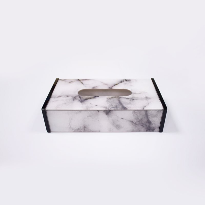 Hotel Rooms Paper Acrylic Towels Storage Boxes Tissue Paper Napkin Box