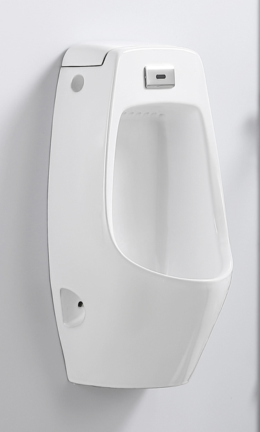 Wall Hung Adult Ceramic Polished Urinal Easy Cleaning White Color Men Toilet Hotel Public and Household Sanitary Ware Smart Sensor Urinal