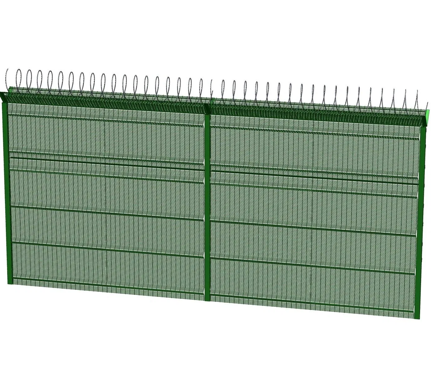 South Africa Anti Climb Fence Anti Cut Fence 358 Fence High Security Fence Powder Coated Perimeter Fence Clear View Fence Galvanized Clearview Fence