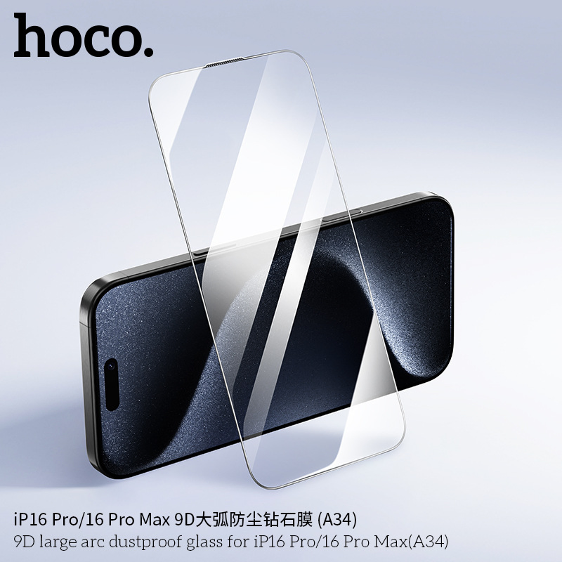 Защитное стекло HOCO A34 для iPhone 15/16/17 Pro Max