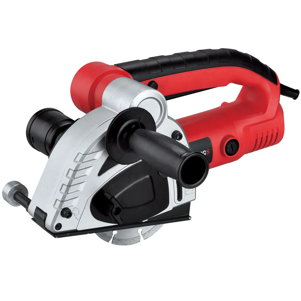 Tolhit 1500W 125mm Portable Small Drywall Grooving Machine Professional Electric Wall Chaser