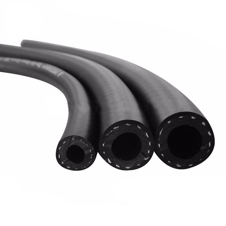 High Pressure PVC & Rubber Hybrid Black Air Hose Pipe 3/8 3/4 1 Inch 20bar 40bar for Water Fuel Oil Pump Compressor