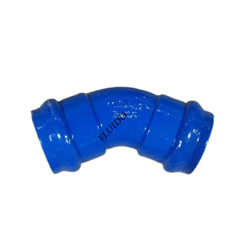 Ductile Cast Iron 90 Degree Double Socket Bend for PVC Pipe