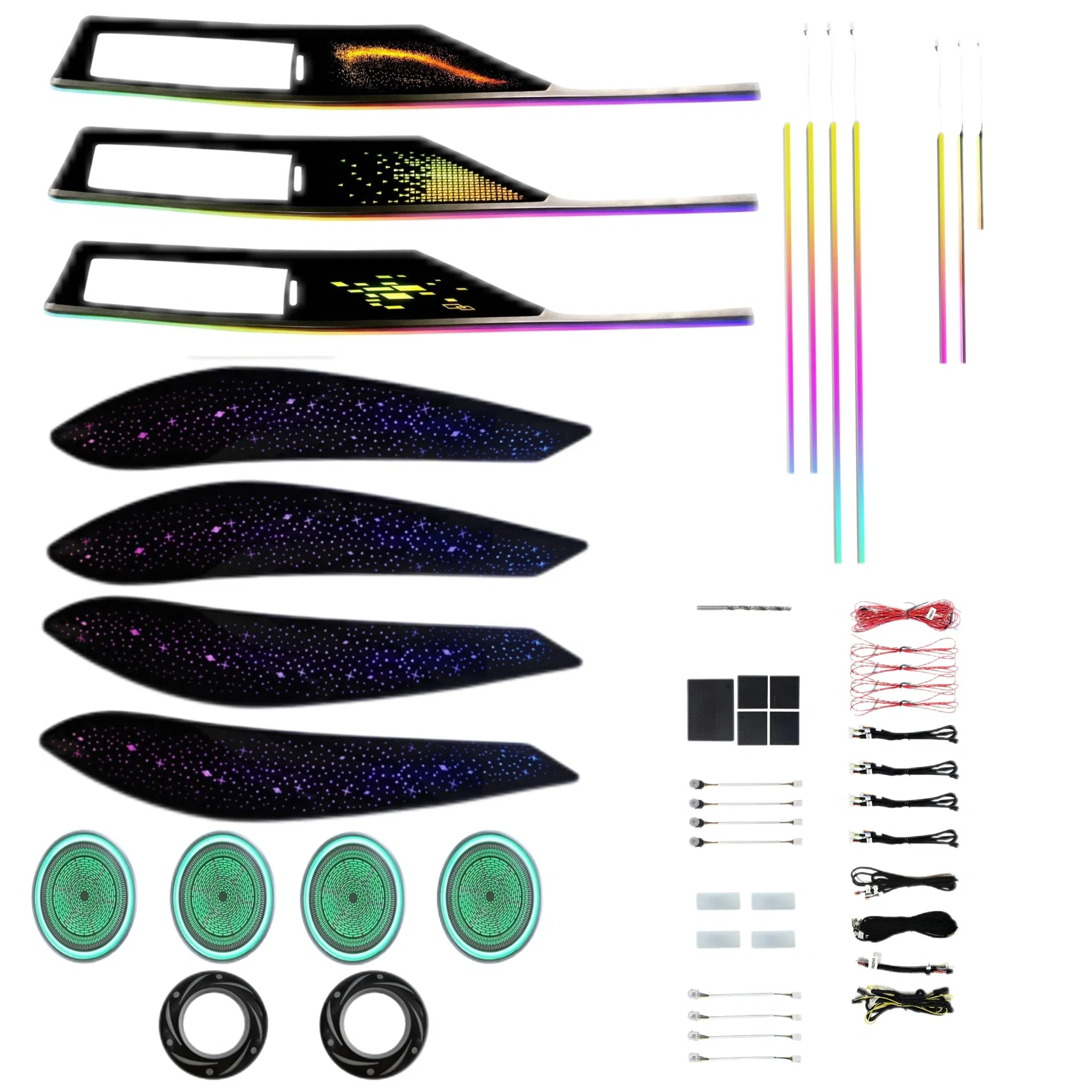 Универсальная светодиодная подсветка для салона автомобиля