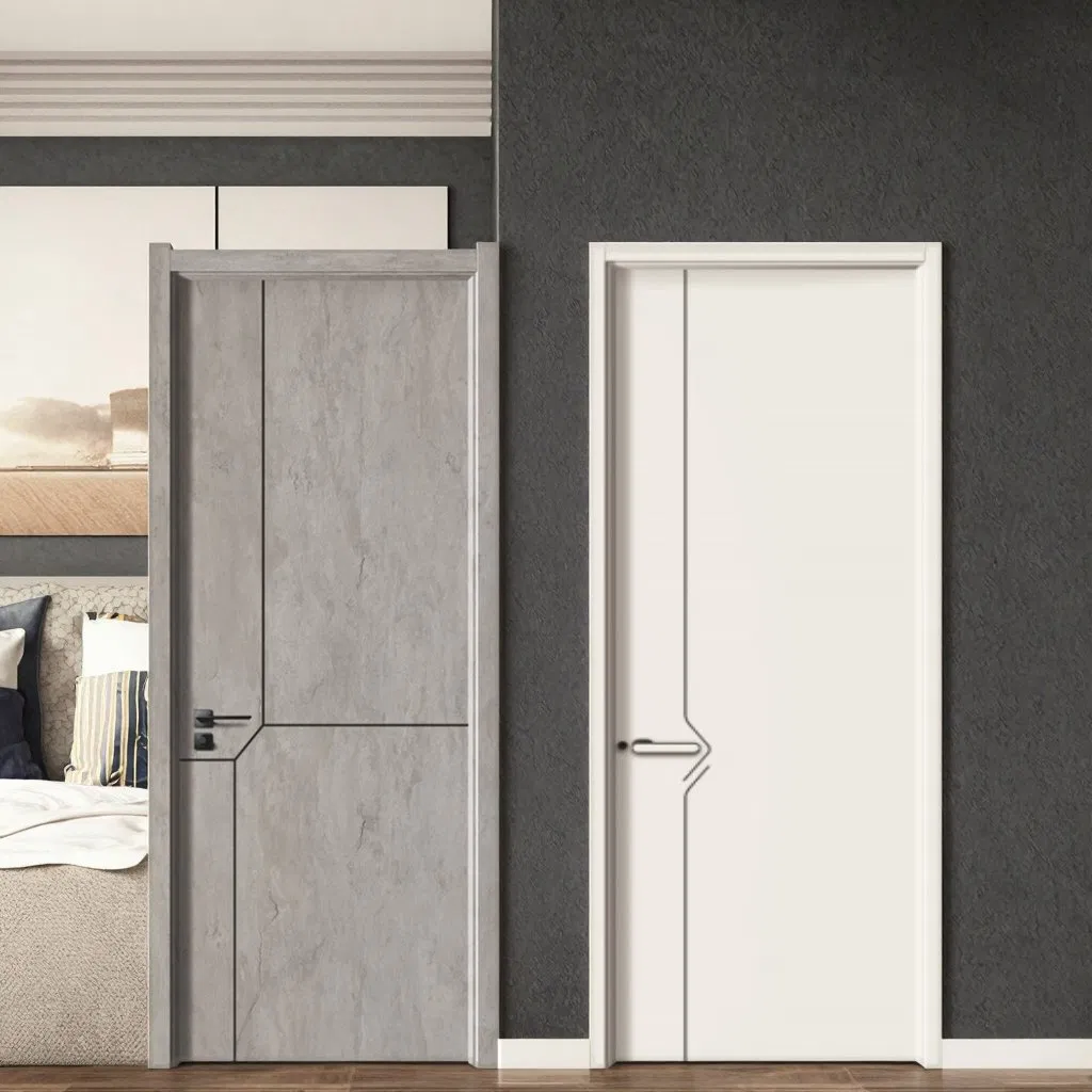 Shengyifa 100% Waterproof PVC Polymer Interior WPC Door