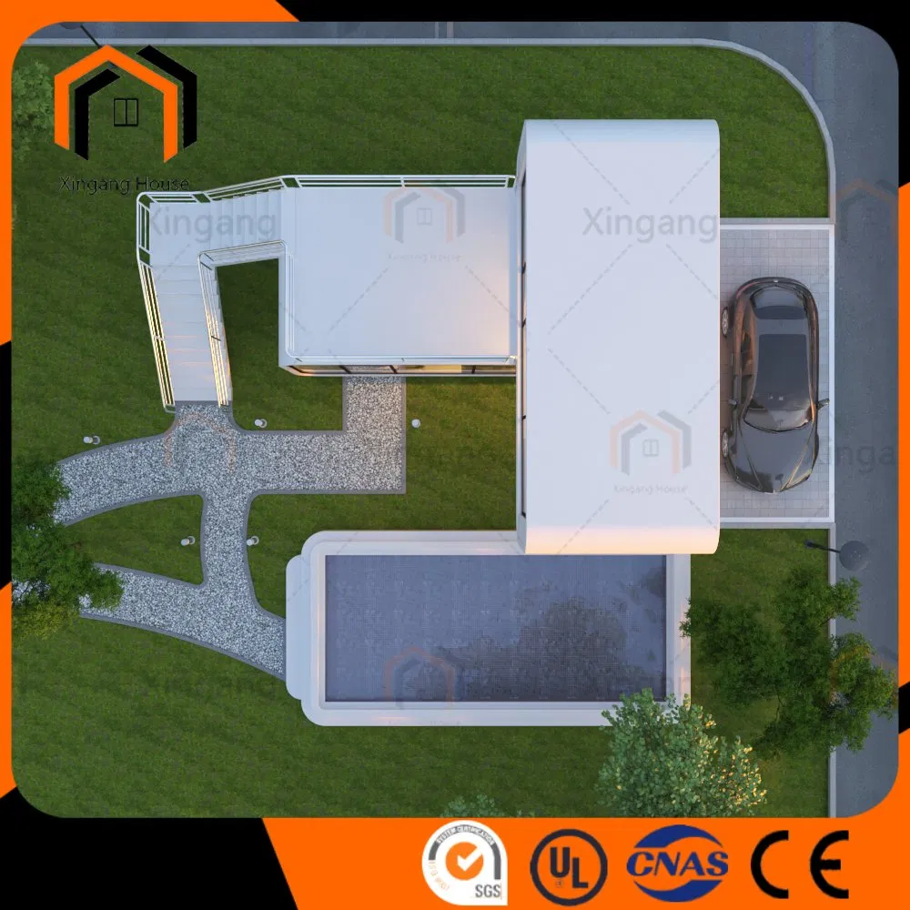 Modular Pod with 2 Bedrooms Customized Container Apple Cabin