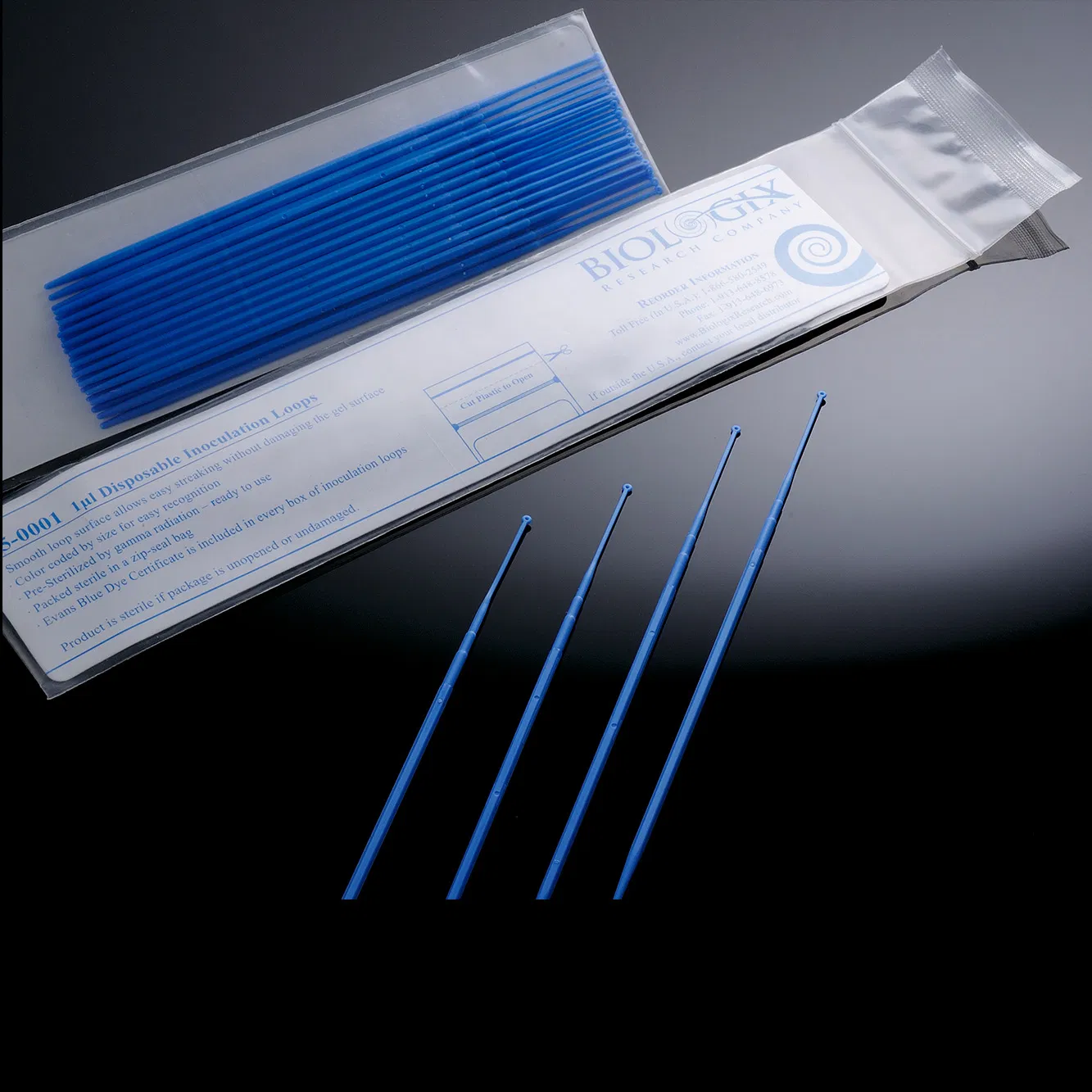 Laboratory Consumables 1UL 10UL Inoculating Loops &amp; Needles