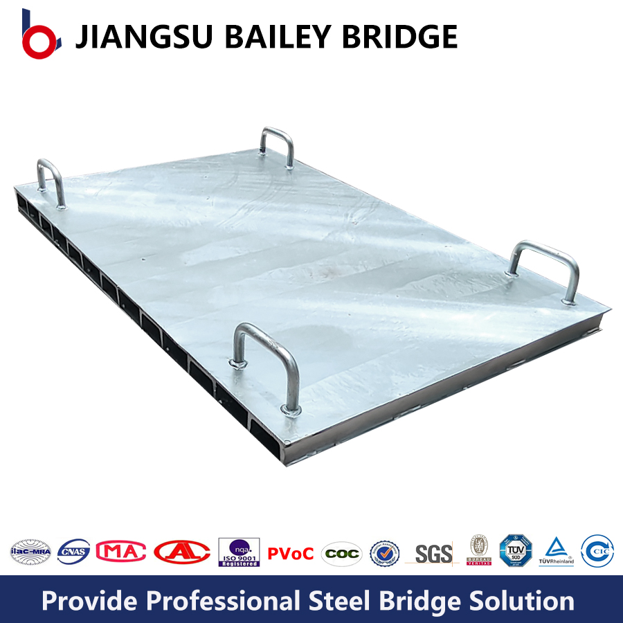 Exceptional Heat Resistant Anti Vibration Big Baseplate for Bailey Steel Bridge