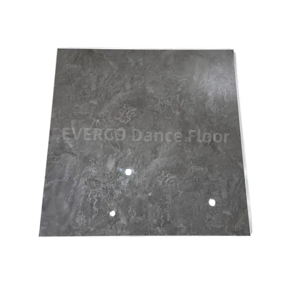 Портативный танцпол серый камень для аренды