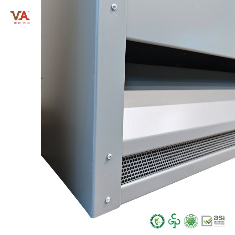 Metal Acoustic Louvre Aluminum Shutter Aluminum Louver Wind Performance Window Louver