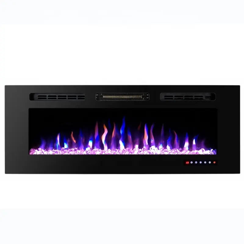 Decor Modern Remote Control Decorative Electric Hanging Fireplace for Building Heater