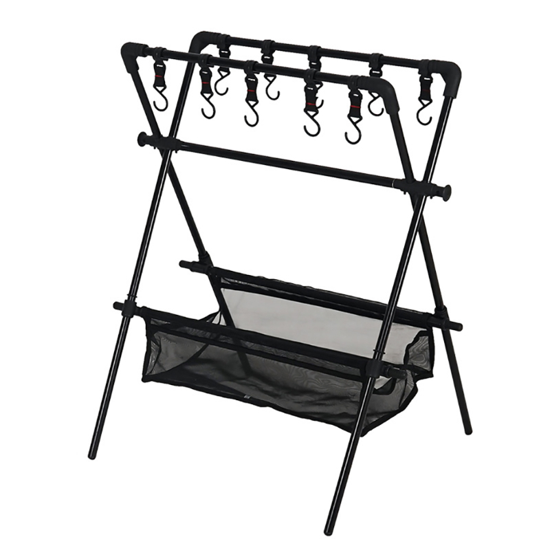 Outdoor Aluminum Alloy Portable Storage Rack Can Be Used in Vehicles for Hiking and Camping Rack