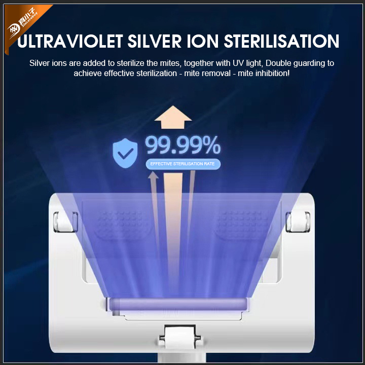 Pets Household Handheld Dust Mite Remover Vacuum Cleaner for Pet Bed Pillow