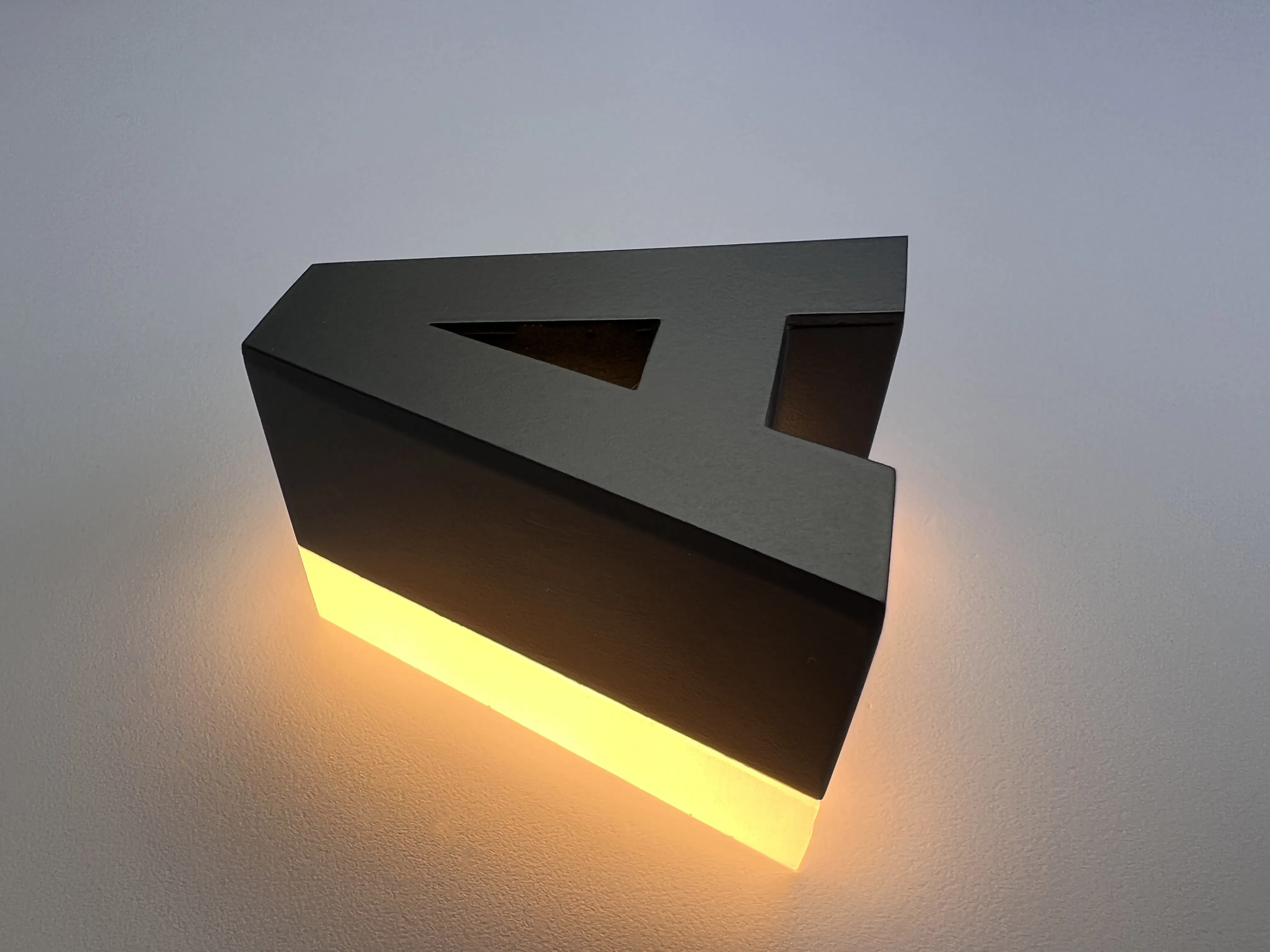 Custom Advertising Sign Featuring Durable 3D Metal LED Sign Letters