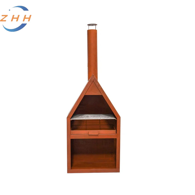 Очаг для костра из кортеновской стали Sleek Garden