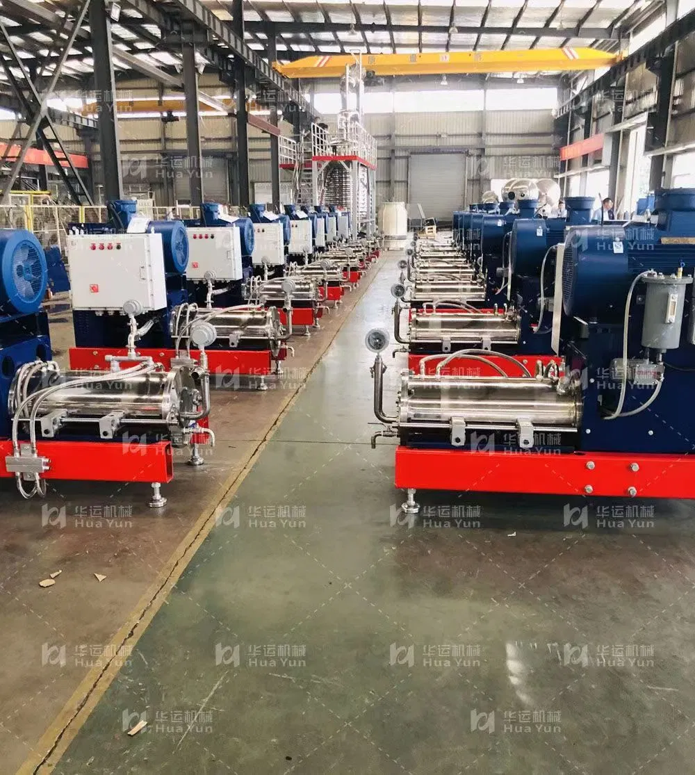 Горизонтальная бисерная мельница HYSM30 для красок и покрытий