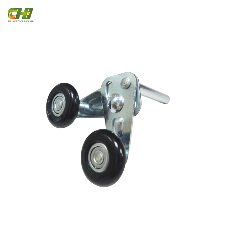 Galet Pour Porte Garage Coulissante Sectional Door Double Wheel Garage Door Nylon Double Roller for Sectional