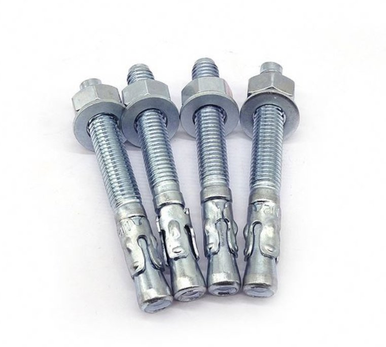 Клиновой анкер 1/2" 304 нержавеющая сталь с гайкой и шайбой