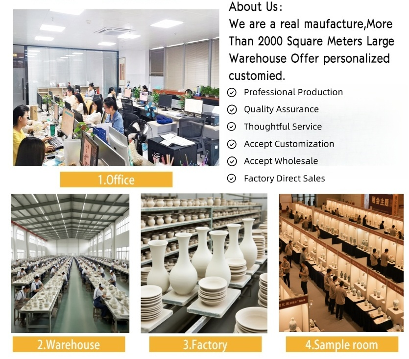 Luxury China Dehua Porcelain Ceramic Vase Fine Blanc De Chine White Ceramic Vase for Home Decor and Hotel Decoration