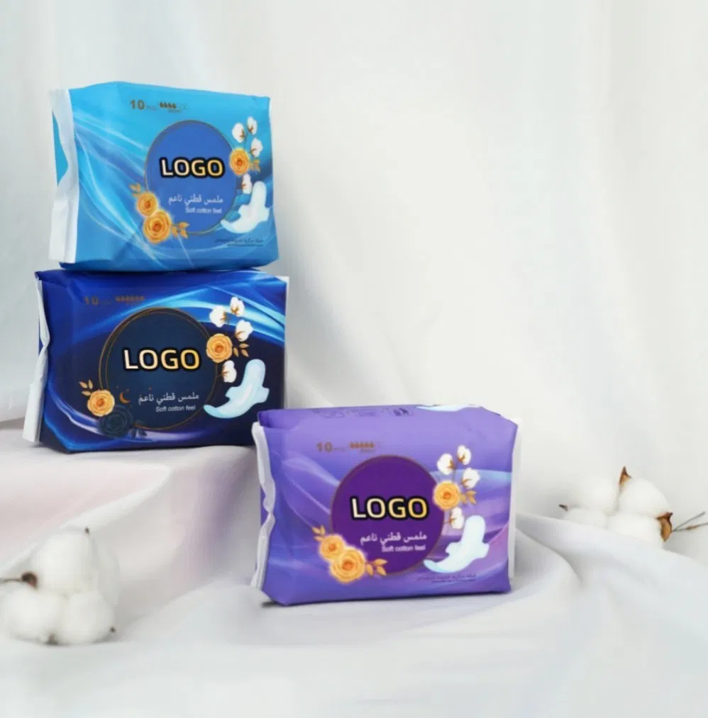 Negative Ion Menstrual Hygienic Cotton Sanitary Napkin Disposal Women's Sanitary Pads for Women