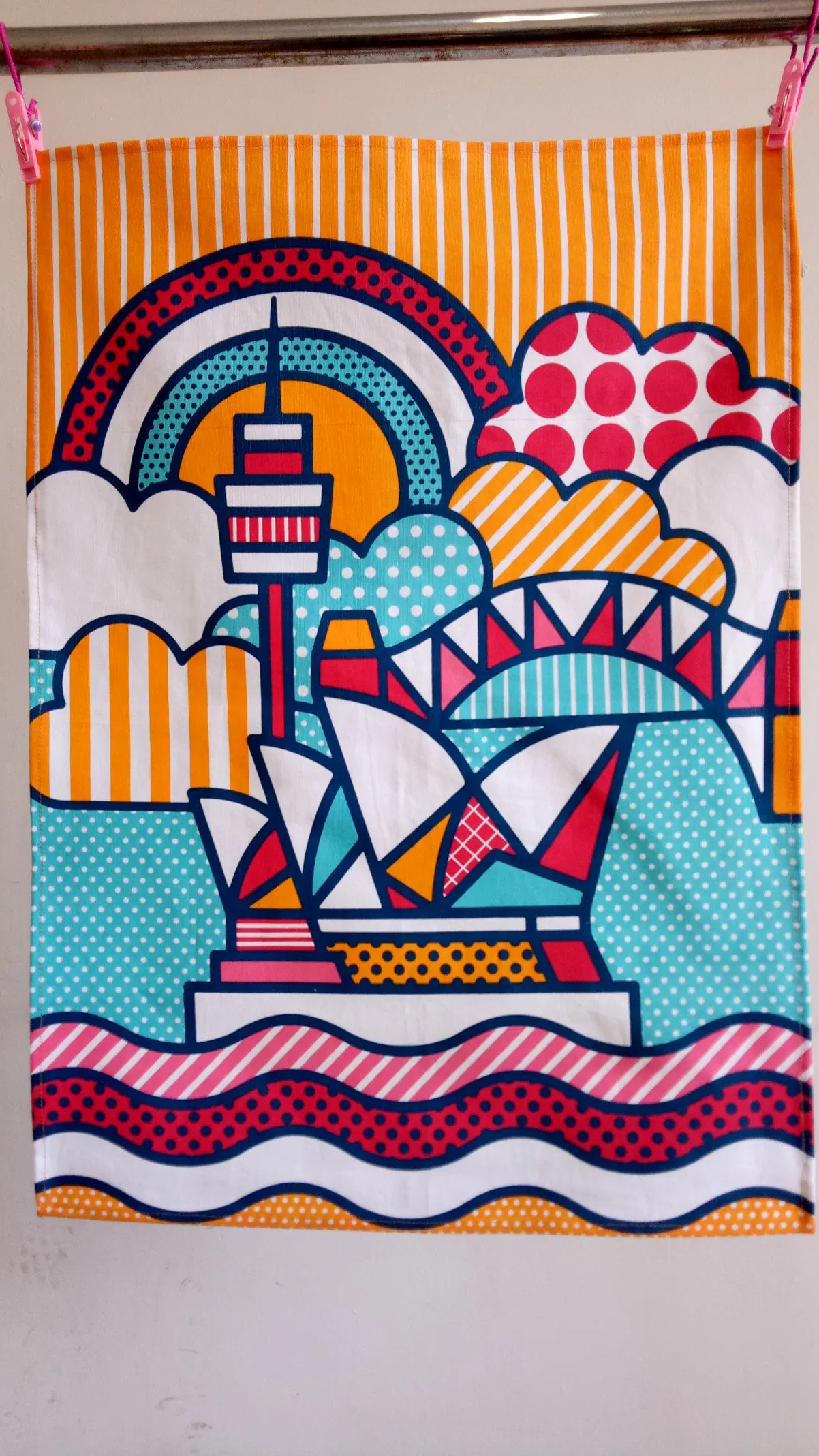 Stylish Restaurant Napkins with Custom Towel Digital Print Design
