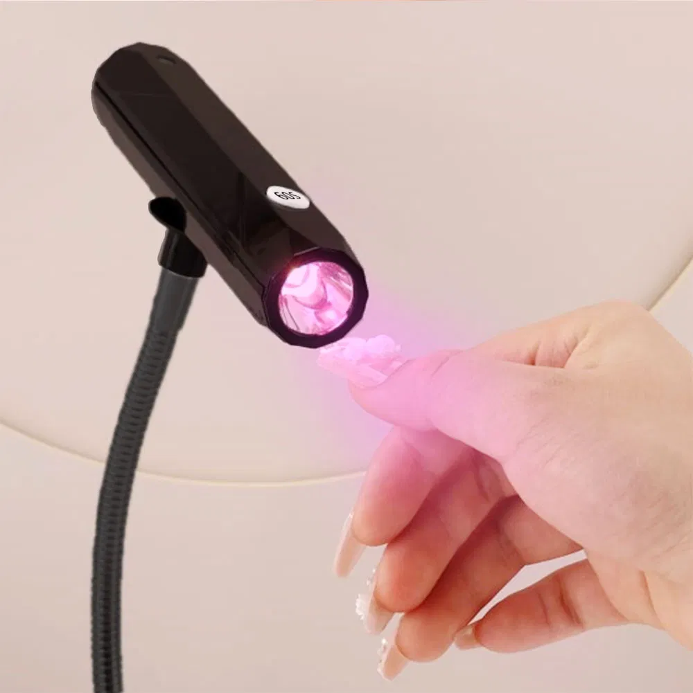 New Rechargeable Nail Lamp Wireless Cordless Nail Dryer Flash Cure Small Mini UV LED Gel Light Nail Enhancement Lamp