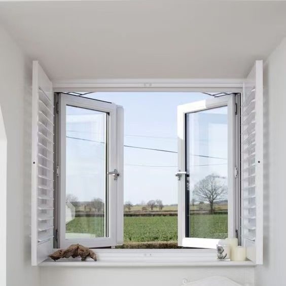 High Quality Vinyl Casement Windows with Custom Double Glazing