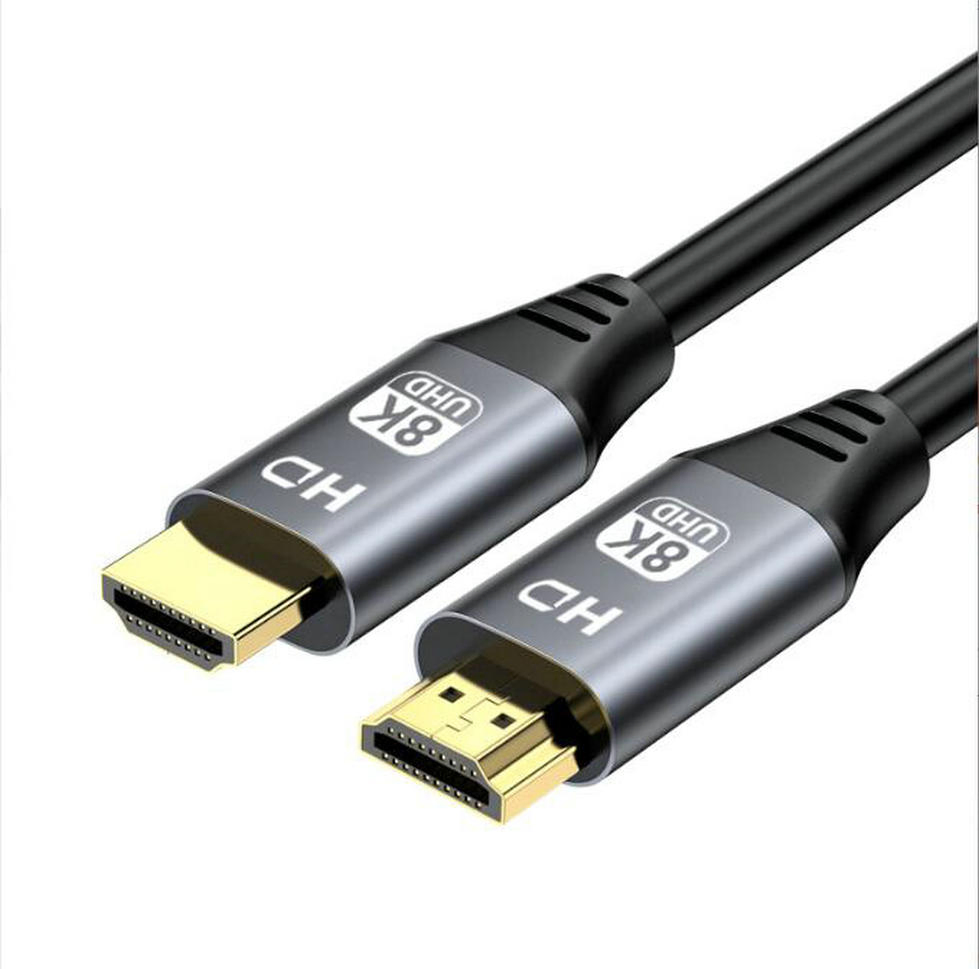 99% Pure Copper Wire, Nylon Braided 3D Hdr 4K 60Hz 2.0V HDMI Cable Computer Video Cable TV Cable