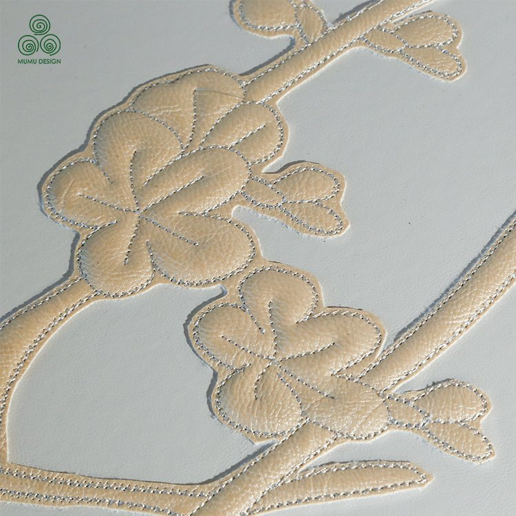 Integrating Multi Shape 3D Relief and Chinese Embroidery for Indoor Wall Panel