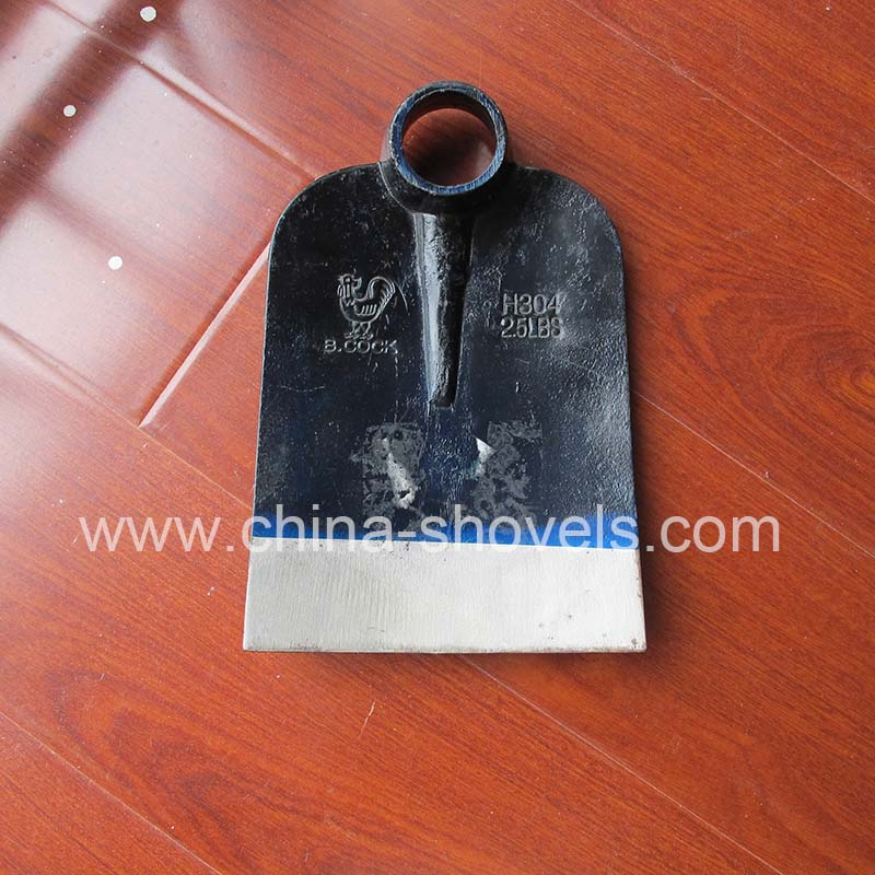 H304 B. Cock Brand Forged Garden Farming Digging Agricultural Hoe Head